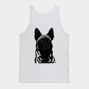 Malinois GSD Dutch Black Tank Top